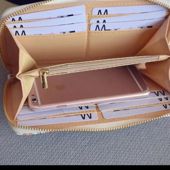 Zip up Wallet Monogram - Picture 3 of 8